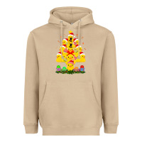 Mushroom duck rubber duck christmas tree duckie and quack christmas 123 Heavyweight Hoodie - ArtMosaic