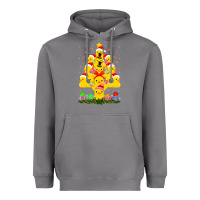 Storm duck rubber duck christmas tree duckie and quack christmas 123 Heavyweight Hoodie - ArtMosaic