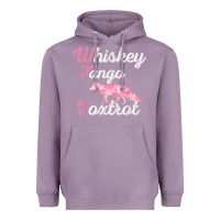 Lavender whiskey tango foxtrot military womens fun wtf quote t shirt Heavyweight Hoodie - ArtMosaic