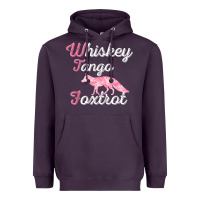 Plum whiskey tango foxtrot military womens fun wtf quote t shirt Heavyweight Hoodie - ArtMosaic