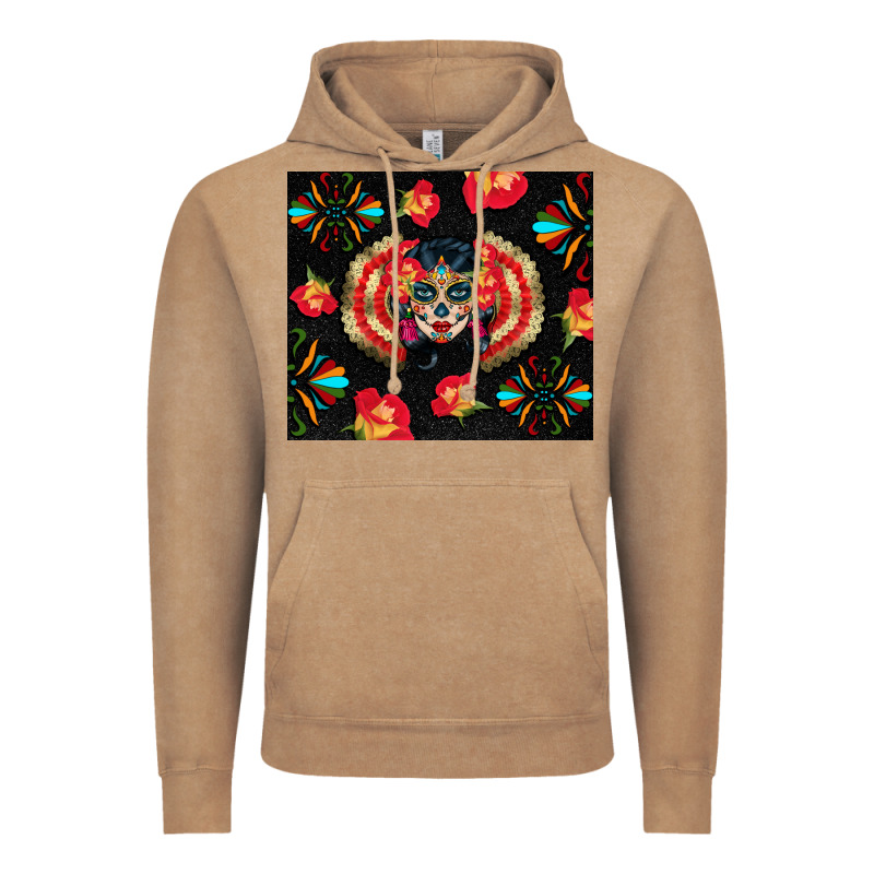 Sugar Skull Tumbler Vintage Hoodie by BundleAndBundleShop | Teevron