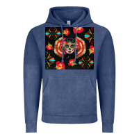 Vintage Denim sugar skull tumbler Vintage Hoodie - BundleAndBundleShop