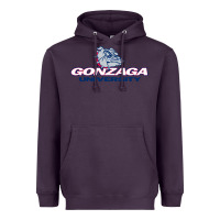 Plum the gonzaga bulldogs Heavyweight Hoodie - ArtMosaic