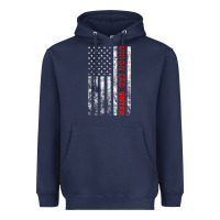 Union Carpenter With A Vintage American Flag For Fans Heavyweight Hoodie | Teevron
