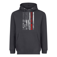 Smoke Union Carpenter With A Vintage American Flag For Fans Heavyweight Hoodie - ArtMosaic