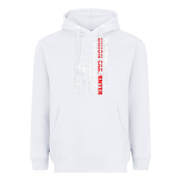White Union Carpenter With A Vintage American Flag For Fans Heavyweight Hoodie - ArtMosaic