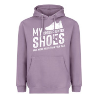 Lavender cross country running   xc run runner pullover hoodie Heavyweight Hoodie - ArtMosaic