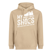 Mushroom cross country running   xc run runner pullover hoodie Heavyweight Hoodie - ArtMosaic