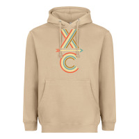 Mushroom X-Country Design For Cross Country Runners and Coaches Heavyweight Hoodie - ArtMosaic