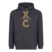 Smoke X-Country Design For Cross Country Runners and Coaches Heavyweight Hoodie - ArtMosaic