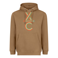 Toasted Coconut X-Country Design For Cross Country Runners and Coaches Heavyweight Hoodie - ArtMosaic