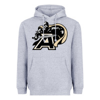 Heather Grey army black knights Heavyweight Hoodie - ArtMosaic