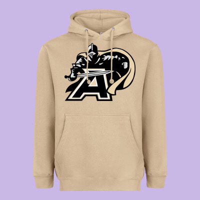 Army Black Knights Heavyweight Hoodie Designed By Artmosaic
