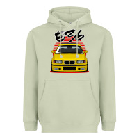 Matcha Yellow E36 Heavyweight Hoodie - ArtMosaic