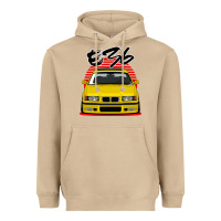 Mushroom Yellow E36 Heavyweight Hoodie - ArtMosaic