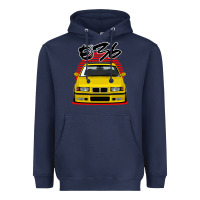 Navy Yellow E36 Heavyweight Hoodie - ArtMosaic