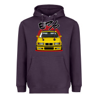 Plum Yellow E36 Heavyweight Hoodie - ArtMosaic