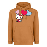 Meerkat kitty Heavyweight Hoodie - ArtMosaic