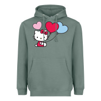 Sage kitty Heavyweight Hoodie - ArtMosaic
