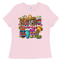 Bubblegum Pink Nacho average girl Ladies Tee - FaDigitalArtStudio