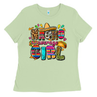 Matcha Nacho average girl Ladies Tee - FaDigitalArtStudio