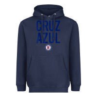 Navy deportivo cruz azul t shirt Heavyweight Hoodie - ArtMosaic