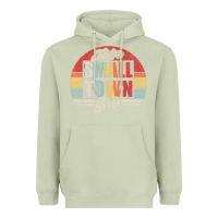 Matcha Limited Edition Retro Vintage Just A Small Town Girl Heavyweight Hoodie - ArtMosaic