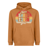 Meerkat Limited Edition Retro Vintage Just A Small Town Girl Heavyweight Hoodie - ArtMosaic