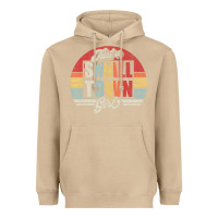 Mushroom Limited Edition Retro Vintage Just A Small Town Girl Heavyweight Hoodie - ArtMosaic