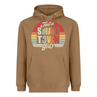 Limited Edition Retro Vintage Just A Small Town Girl Heavyweight Hoodie | Teevron