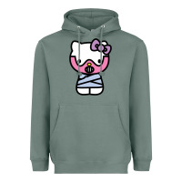 Sage hell kitty cute devil Heavyweight Hoodie - ArtMosaic