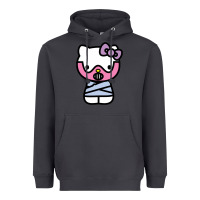 Smoke hell kitty cute devil Heavyweight Hoodie - ArtMosaic