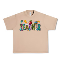 Burro Easter Teacher Urban Heavy Tee - BundleAndBundleShop