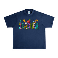Navy Easter Teacher Urban Heavy Tee - BundleAndBundleShop