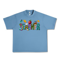 Pebble Blue Easter Teacher Urban Heavy Tee - BundleAndBundleShop