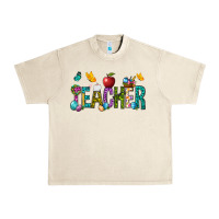 Sandshell Easter Teacher Urban Heavy Tee - BundleAndBundleShop