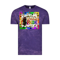 Cloud Purple Wildcat Pride LGBTQ Tumbler Vintage Tee - BundleAndBundleShop