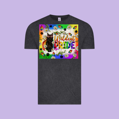 Wildcat Pride Lgbtq Tumbler Vintage Tee Designed By Bundleandbundleshop