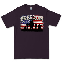 Plum Freedom 4th of july Premium Tee - CowGirlArtShop