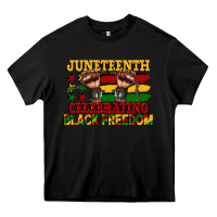 Black juneteenth celebrating black freedom Heavy Core Tee - CowGirlArtShop