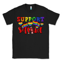 Black Support squad pride Classic Tee - CowGirlArtShop