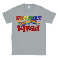 Heather Grey Support squad pride Classic Tee - CowGirlArtShop