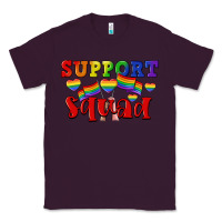 Plum Support squad pride Classic Tee - CowGirlArtShop