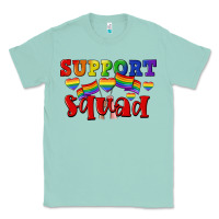 Seafoam Support squad pride Classic Tee - CowGirlArtShop