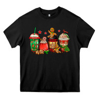 Black christmas cookies coffee Heavy Core Tee - Jasminsmagicworld