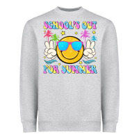Heather Grey schools out for summer Heavyweight Sweatshirt - JahusDesignShop
