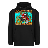 Black truck gnome cactus Heavyweight Hoodie - JahusDesignShop