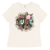 Bone Easter Day The hunt is on Ladies Tee - OliviaCreatesArt