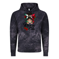 Cloud Black mexican mamacita messy bun Vintage Hoodie - BundleAndBundleShop