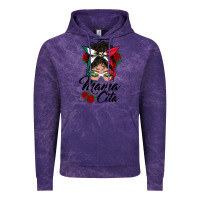 Cloud Purple mexican mamacita messy bun Vintage Hoodie - BundleAndBundleShop
